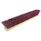 Weiler 24" Garage Brush Maroon Synthetic Fill 42026 - alternate 2